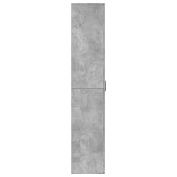 vidaXL højskab 60x35x180 cm konstrueret træ betongrå