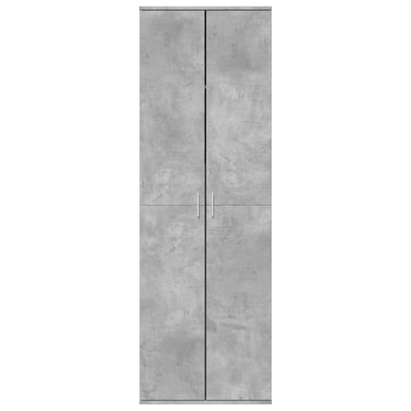 vidaXL højskab 60x35x180 cm konstrueret træ betongrå
