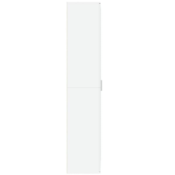 vidaXL højskab 70x35x180 cm konstrueret træ hvid
