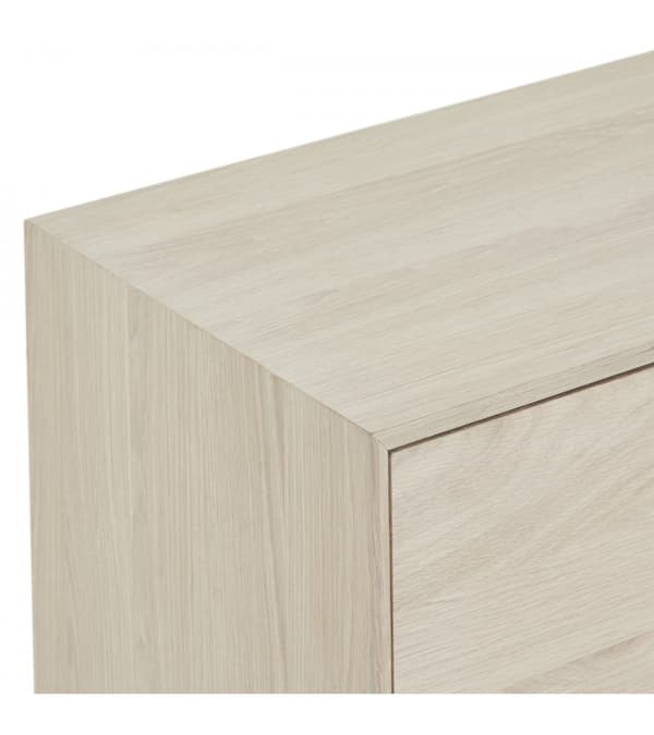 Rootz senkki - Säilytyskaappi - Oak Credenza - Runsaasti säilytystilaa - Ensiluokkaista käsityötä - Tasainen toiminnallisuus - 34 cm x 212 cm x 60 cm