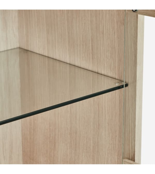 Rootz Highboard - Förvaringsskåp - Sideboard - Elegant design - Hållbar konstruktion - Gott om förvaring - 45cm x 123cm x 112cm