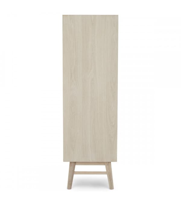 Rootz Highboard - Säilytyskaappi - Senkki - Massiivitammea ja viilua - Hiljainen Soft-Close - Runsaasti säilytystilaa - Ajaton muotoilu - 40 cm x 100