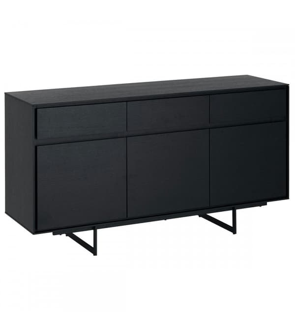 Rootz skänk - Förvaringsskåp - Buffébord - Förbättrade förvaringslösningar - Mjukt stängningssystem - Hållbar konstruktion - 155cm x 45cm x 85cm