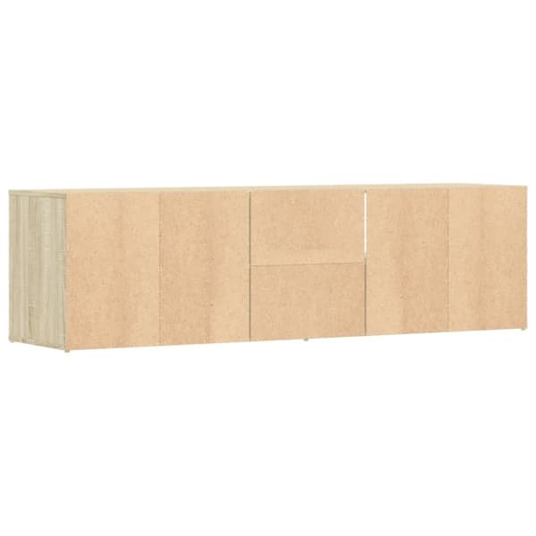 vidaXL hjørneskab 160x40x45 cm konstrueret træ sonoma-eg
