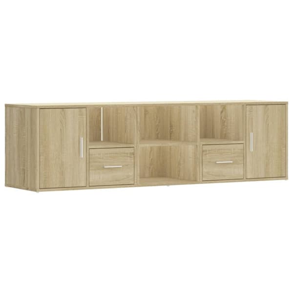 vidaXL hjørneskab 160x40x45 cm konstrueret træ sonoma-eg