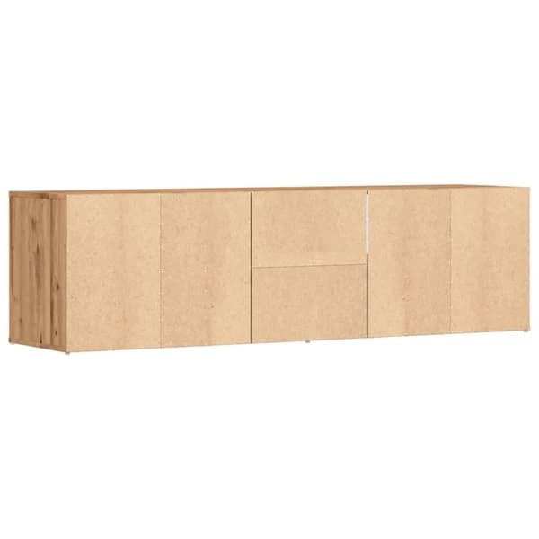 vidaXL Kulmakaappi artesaani tammi 160x40x45 cm lastulevy