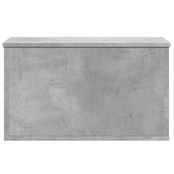 vidaXL opbevaringsboks 60x35x35 cm konstrueret træ betongrå