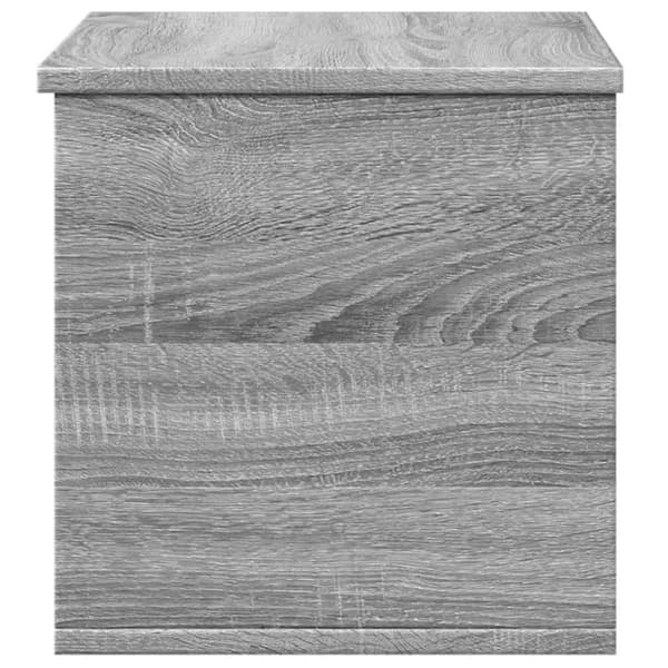 vidaXL opbevaringsboks 60x35x35 cm konstrueret træ grå sonoma-eg