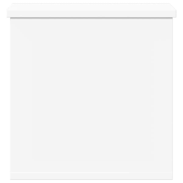 vidaXL opbevaringsboks 30x35x35 cm konstrueret træ hvid