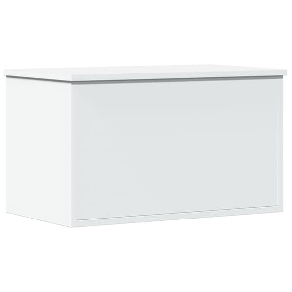 vidaXL Förvaringslåda vit 60x35x35 cm konstruerat trä