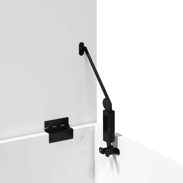 vidaXL Oppbevaringsboks hvit 90x35x35 cm konstruert tre