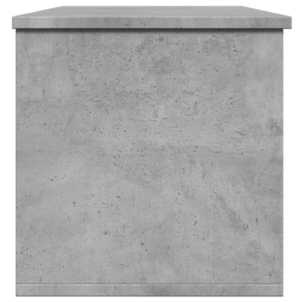 vidaXL opbevaringsboks 102x35x35 cm konstrueret træ betongrå
