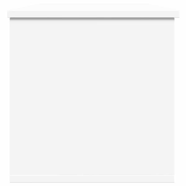 vidaXL opbevaringsboks 102x35x35 cm konstrueret træ hvid