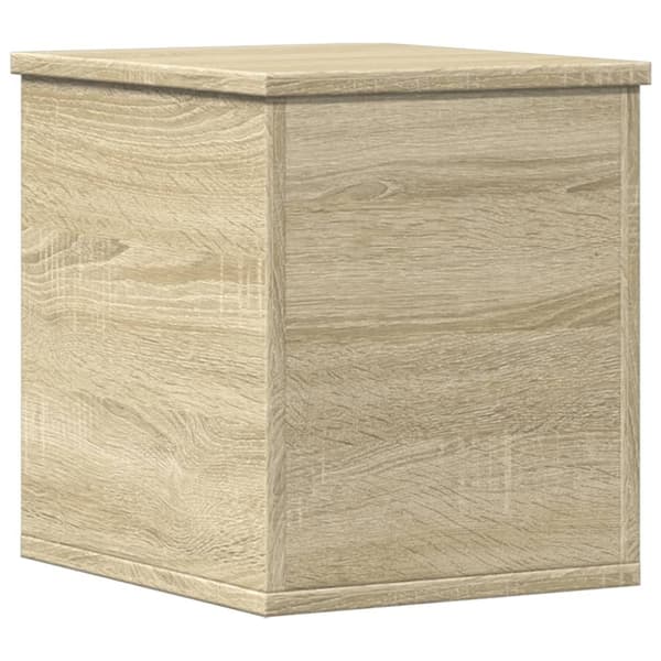 vidaXL opbevaringsboks 30x35x35 cm konstrueret træ sonoma-eg
