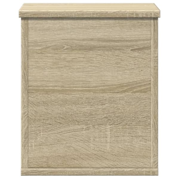 vidaXL opbevaringsboks 30x35x35 cm konstrueret træ sonoma-eg