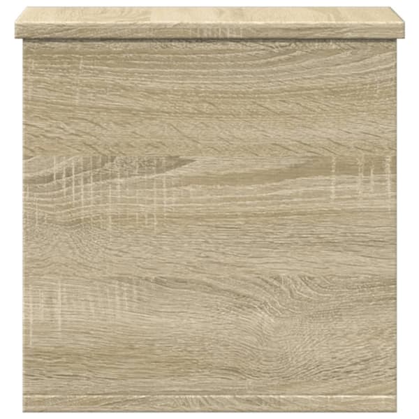 vidaXL opbevaringsboks 30x35x35 cm konstrueret træ sonoma-eg
