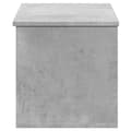 Pikkukuva 6 / 11: vidaXL Säilytyslaatikko betoninharmaa 90x35x35 cm tekninen puu