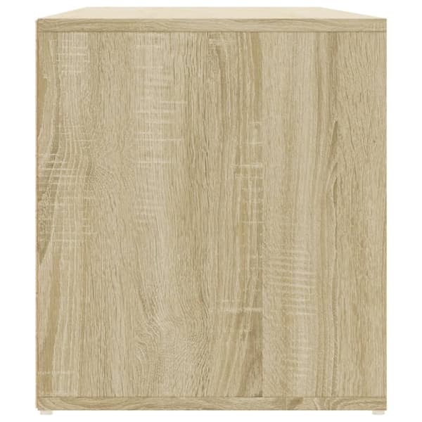 vidaXL hjørneskab 200x40x45 cm konstrueret træ sonoma-eg
