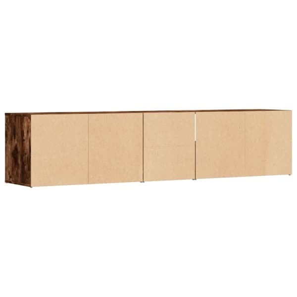 vidaXL Hjørneskap sonoma eik 200x40x45 cm konstruert tre