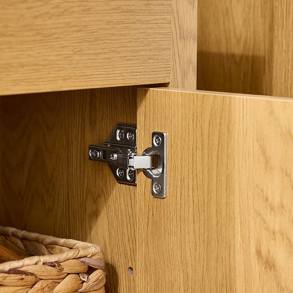 Rootz badeværelsesopbevaringsskab - Skab under vask - Organizer - Justerbar hylde - MDF,E1 - PB,E1 - Vægt 13,8 kg - 60 cm x 60 cm x 35 cm
