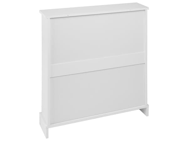 Skooppbevaringsskap Hvit Sponplate Ben 2 rom Moderne Design Hall
