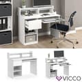 Miniatyrbild 1 av 4: VICCO Keno arbetsbord - Vit - Datorbord med förvaring