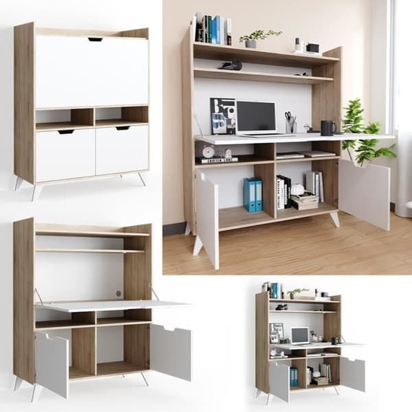 Berdi Secretary - VICCO - Beige - Rektangulär - Samtida - Design