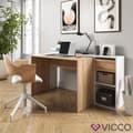 Miniatyrbild 4 av 4: VICCO Ben Datorbord - Utdragbart - Arbetsbord - Vit/Sonoma