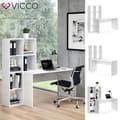Miniatyrbild 1 av 4: Skrivbord + hyllset - VICCO - Mara - Vit - Contemporary - Design