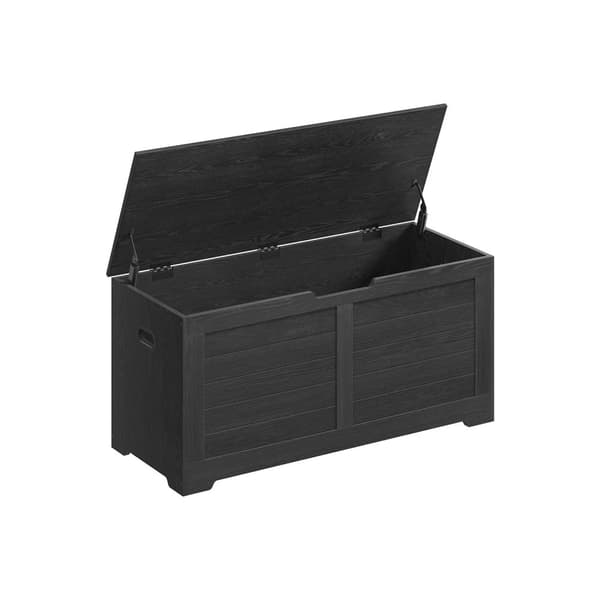 Rootz-kenkäpenkkijärjestäjä - Sisääntulon säilytystila - Lastulevy - Materiaali - 40 cm x 100 cm x 46 cm - Ebony Black - 136 kg Suurin kuormitus - 19,