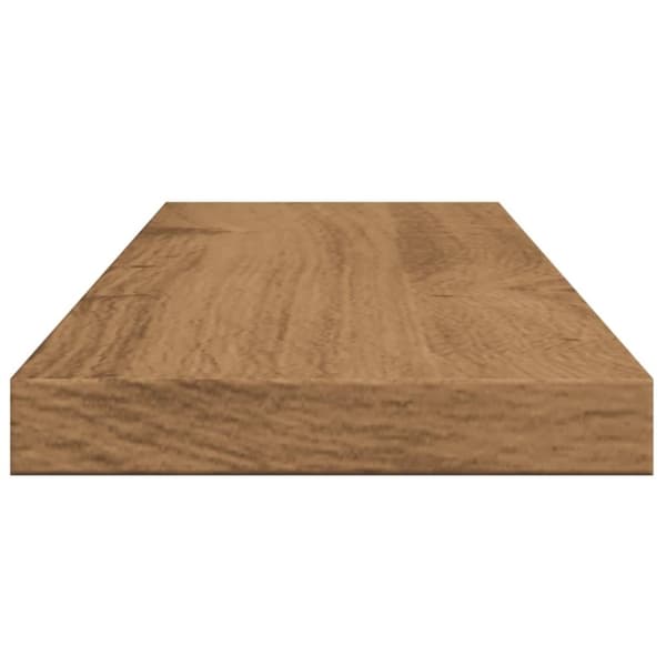 vidaXL væghylder 4 stk. 60x20x1,5 cm konstrueret træ kunsteg