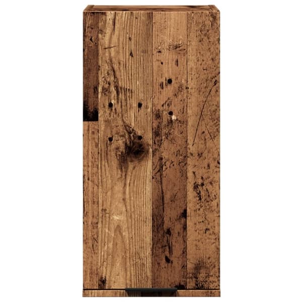 vidaXL Vegghengt baderomsskap artisan eik 32x20x67 cm