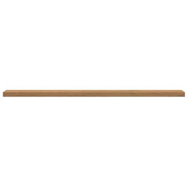 vidaXL Vegghyller 4 stk artisan eik 60x20x1,5 cm konstruert tre