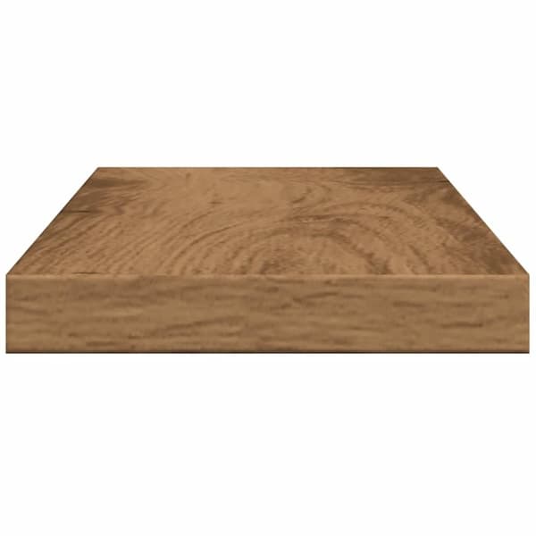vidaXL væghylder 4 stk. 40x10x1,5 cm konstrueret træ kunsteg