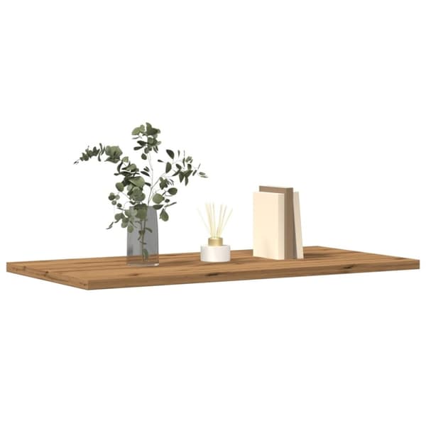 vidaXL væghylder 4 stk. 60x30x1,5 cm konstrueret træ kunsteg