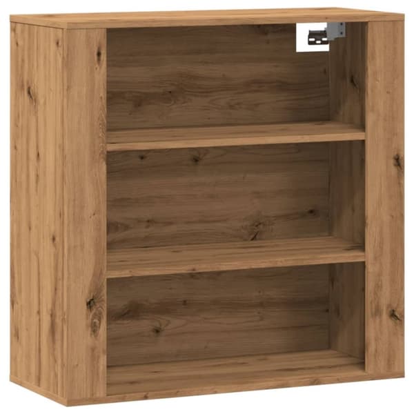 vidaXL Seinäkaappi artesaani tammi 80x33x80 cm tekninen puu