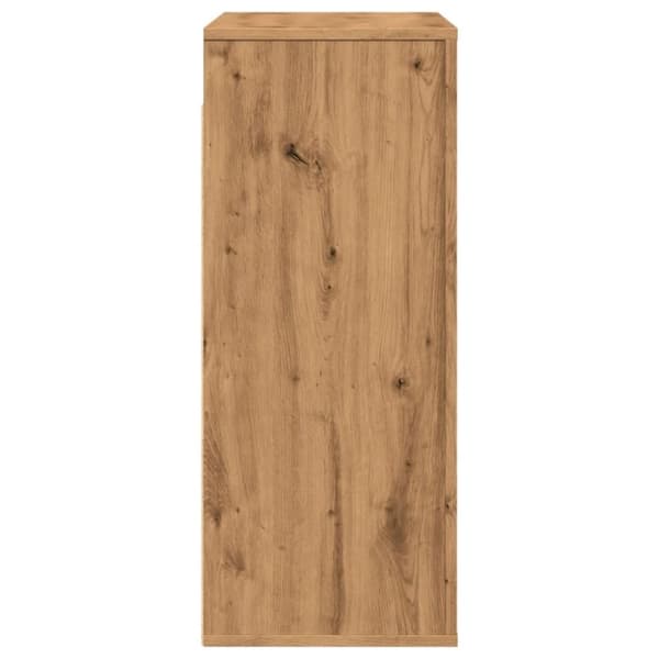 vidaXL Seinäkaappi artesaani tammi 80x33x80 cm tekninen puu