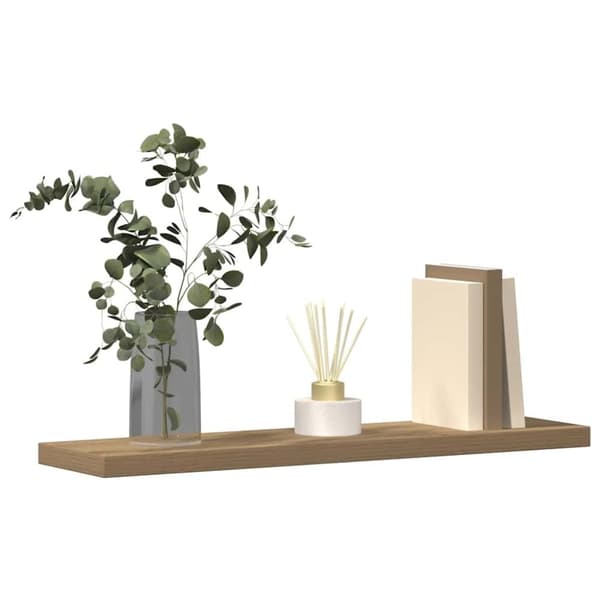 vidaXL Vägghyllor 4 st artisan ek 40x10x1,5 cm konstruerat trä