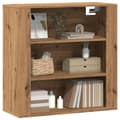 Miniatyrbilde 4 av 10: vidaXL Veggskap artisan eik 80x33x80 cm konstruert tre