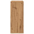 Miniatyrbilde 6 av 10: vidaXL Veggskap artisan eik 80x33x80 cm konstruert tre
