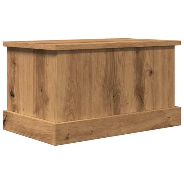 vidaXL Oppbevaringsboks artisan eik 30x50x28 cm konstruert tre