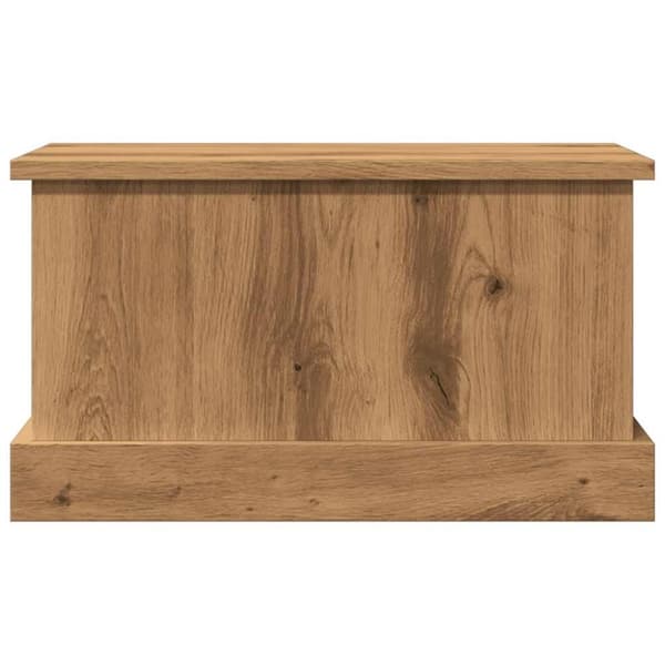 vidaXL Oppbevaringsboks artisan eik 30x50x28 cm konstruert tre