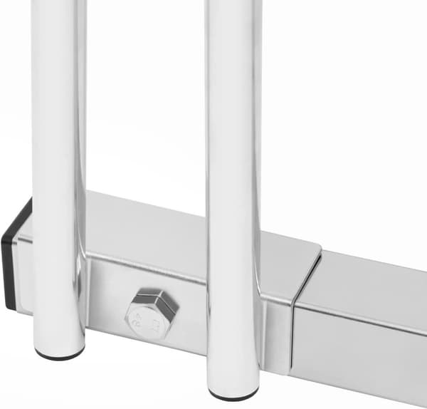 Rootz galvaniseret jern cykelstativ - Cykelholder - Hjulstativ - Ridse- og vejrbestandig - Universal Fit - Pladsbesparende - 16 mm x 35-55 mm