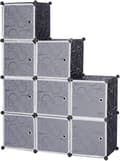 Miniatyrbillede 1 af 8: Rootz Modular 9 Cube Opbevaringshylde - Skostativ - Stabelbar Organizer - Pladsbesparende - Vandtæt - 35x35x35 cm