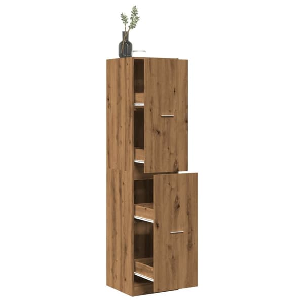 Apoteksskåp ek 40x41x174,5 cm konstruerat trä