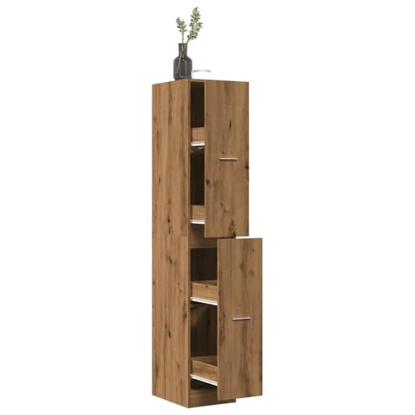 Apoteksskåp ek 30x41x174,5 cm konstruerat trä