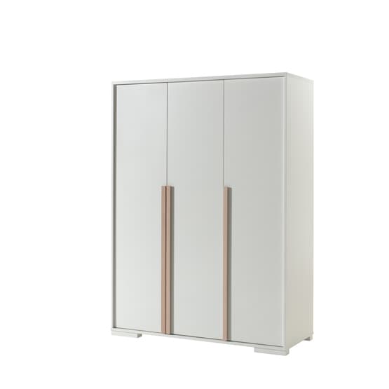 Garderobe 3 døre - London - Hvid