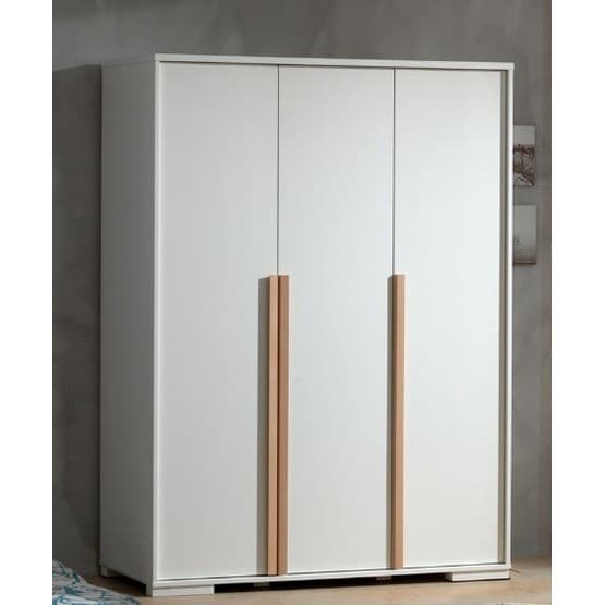 Garderobe 3 døre - London - Hvid