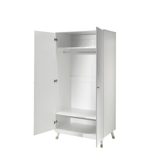 Garderobe - Billy 2 Døre - Hvid