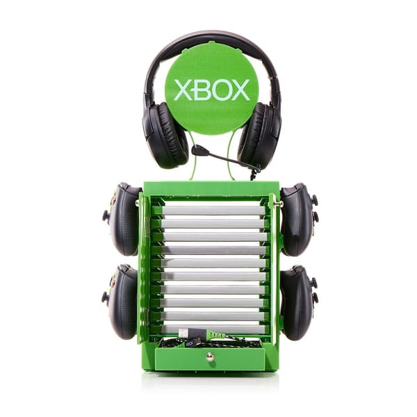 Numskull - Xbox - Ny färg Officiellt förvaringsskåp för spel